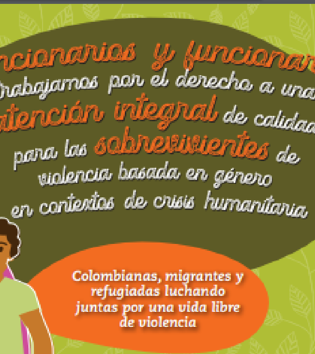 Rotafolio sobre VBG Funcionarios y funcionarias públicas