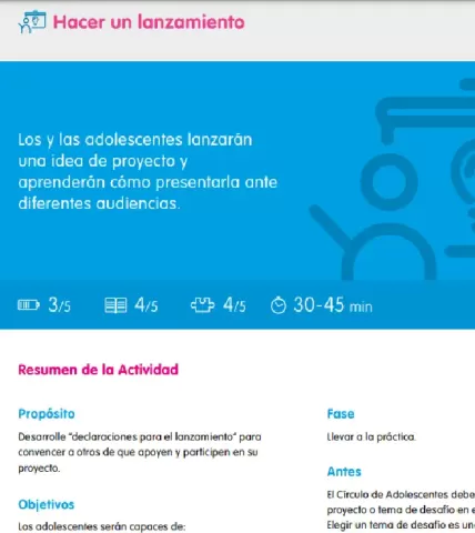 Hacer un lanzamiento